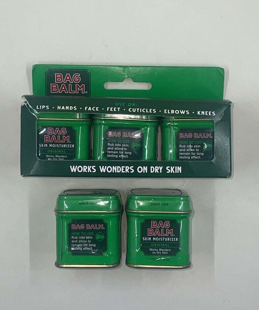 Vermont's Original Bag Balm Skin Moisturizer 1oz Tins (5-pack-set)